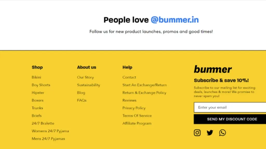 Bummer is a clothing startup founded by Sulay Lavsi, where they provide an innerwear brand for both men and women.
