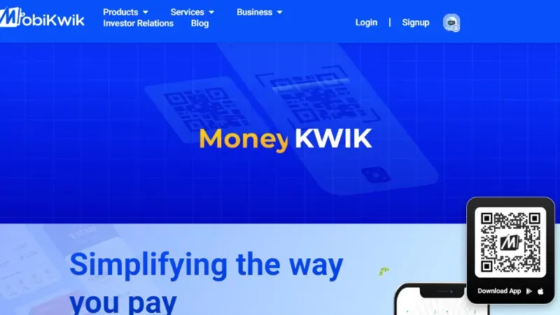 Mobikwik - Mobile wallet and financial services platform