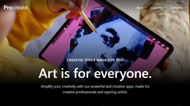 Procreate - Raster graphics editor app