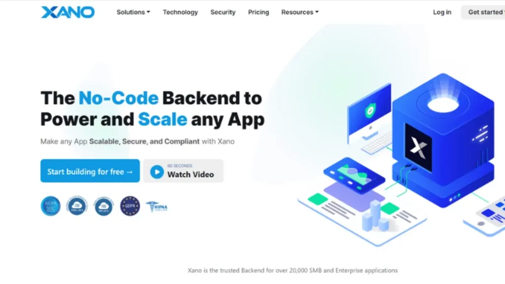 Xano is a No Code API Builder Tool that helps in building apps without any knowledge of coding. 