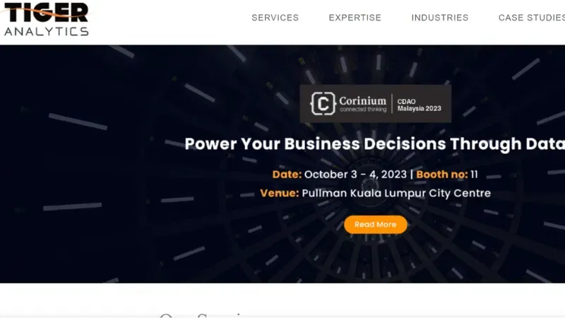 Tiger Analytics - Solve their toughest problems globally