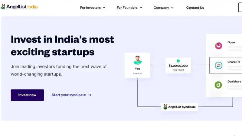 Angellist India - Startup platform to fundraise, recruit and launch