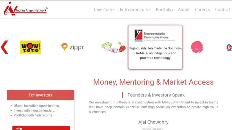 Indian Angel Network - Indian angel investors funding early-stage startups