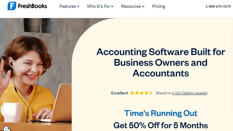 FreshBooks - An Accounting software for brand management