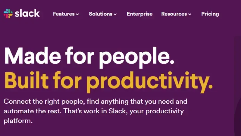 Slack - A common portal for teams to share ideas