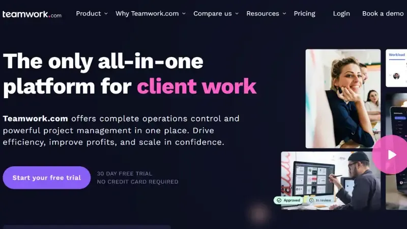 Teamwork - A project management tool 