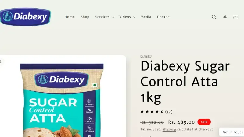 Diabexy is a Gurgaon-based startup that offers diabetic-friendly food products. It was founded by Mr. Lokendra Tomar, and it provides Low Glycemic Load food products. Platfrom's mission is to eradicate diabetes like polio. 