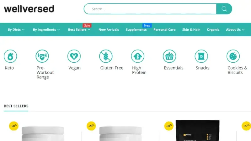 WELLVERSED is a Gurgaon-based multi-category grocery products provider founded by Aanan Khurma, Aditya Seth, and Ripunjay Chachan. It offers health supplements, multivitamins, personal care products, skincare, hair care, etc. 