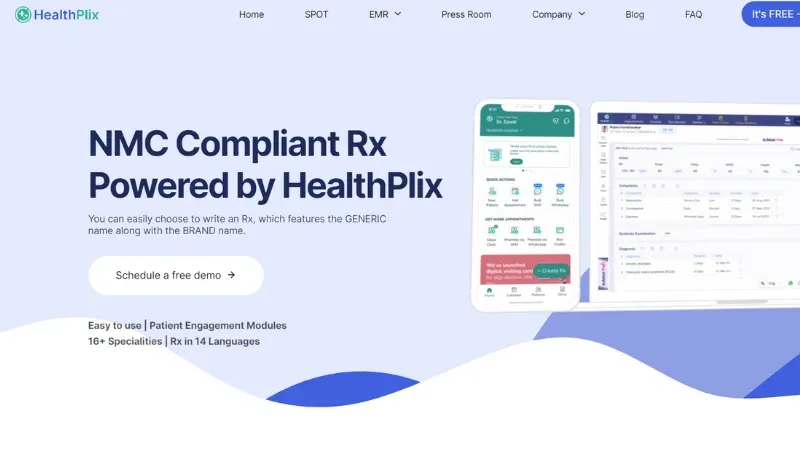 HealthPlix is a health tech startup that helps doctors digitize their practice. 