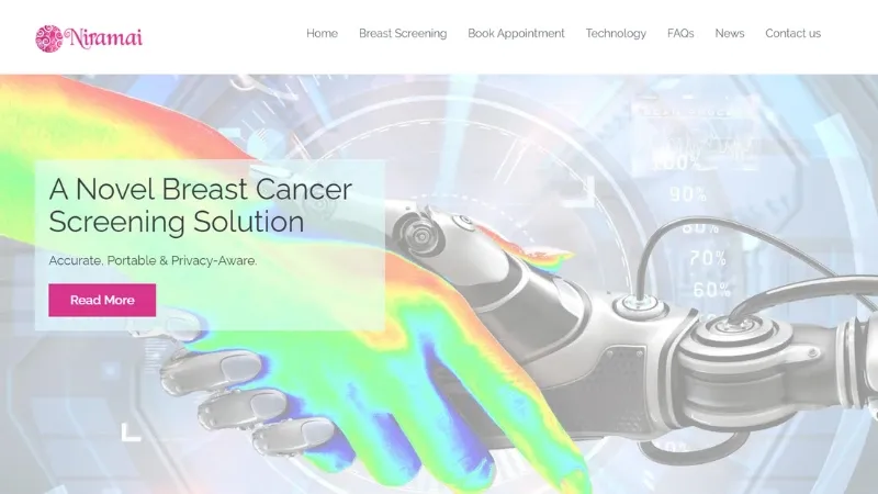 Bengaluru-based Niramai is a health tech platform that uses the advanced technology of high-resolution thermal sensing devices and artificial intelligence.