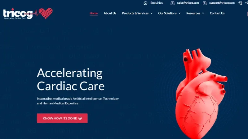 Bengaluru-based Tricog is a health tech startup founded by Udayan Dasputa, Chirat Bhograj, Abhinav Gujjar, and Zainul Charbiwala. 