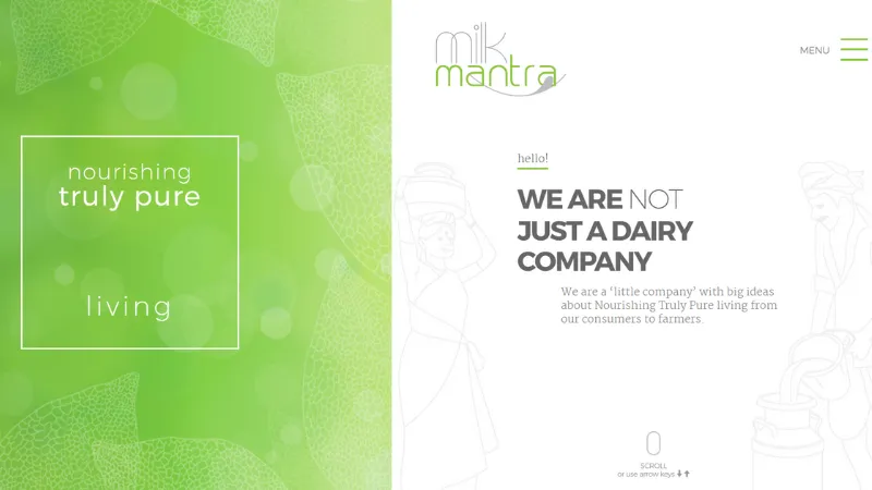 The Milk India Company - Zero processing involved to the client’s doorstep