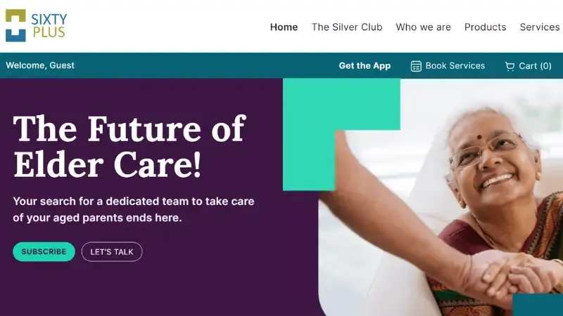 60Plus India - Growing Elder Care Startup