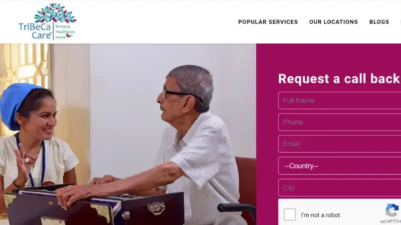 TriBeCa Care - Kolkata-based elder care platform