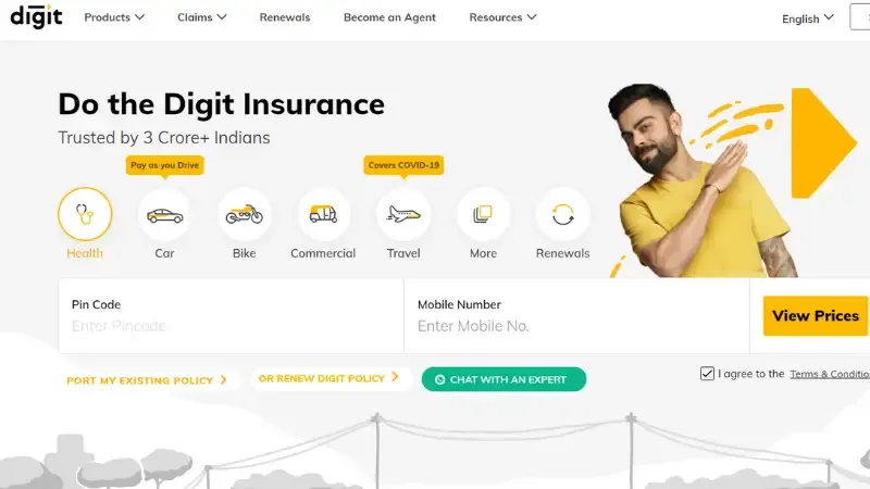 A new insurance firm founded in 2016 by the name of digit insurance offers the audacious promise that it will simply insurance products for everyone, altering how people view them. A well known Indian couple, Virat Kohli and Anushka Sharma together contributed $340K in digit insurance in 2020, which lead to the company receiving its initial round of funding. 