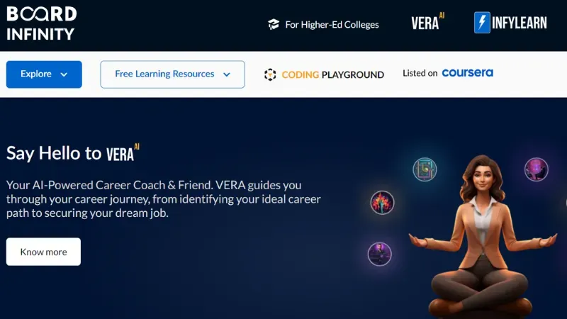 Board Infinity is a Mumbai-based ed-tech platform that helps students and job seekers which is enabled by personalized learning paths. 