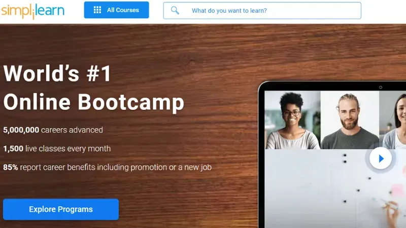 Simplilearn is an edu-tech startup founded by Krishna Kumar and Kashyap Dalal. The platform helps consumers to upskill their education. 
