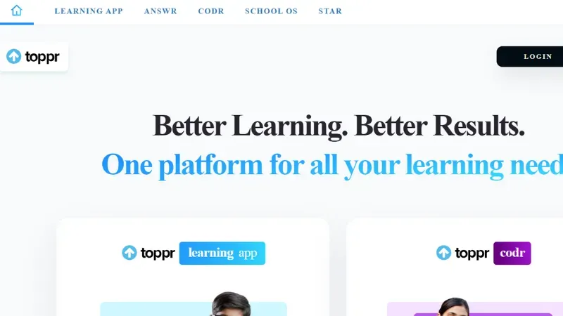 Toppr is a Mumbai-based ed-tech platform founded by Zishaan Hayath and Hemanth Goteti in 2013.