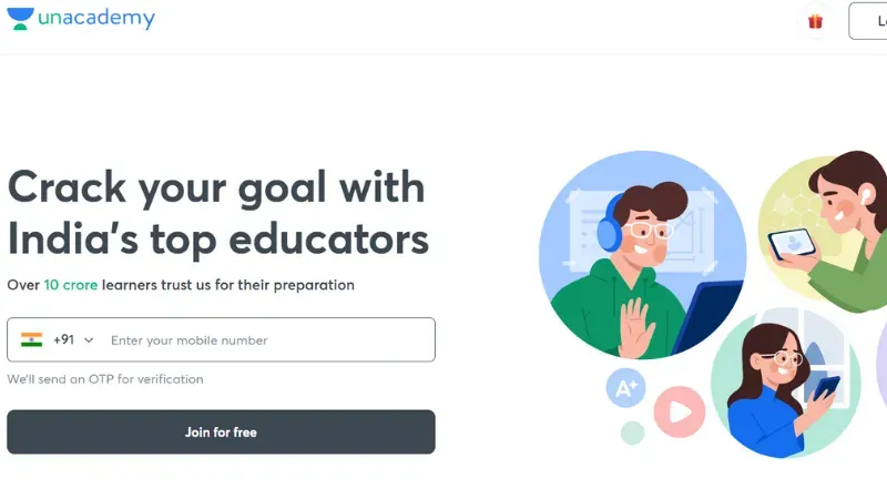 Banglore-based Unacademy is an ed-tech platform founded by Roman Saini, Hemesh Singh, and Gaurav Munjal. 