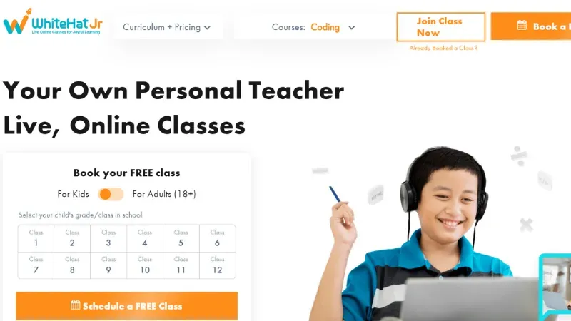 Mumbai-based WhiteHat Jr is an online coding class for kids founded by Karan Bajaj in 2018.