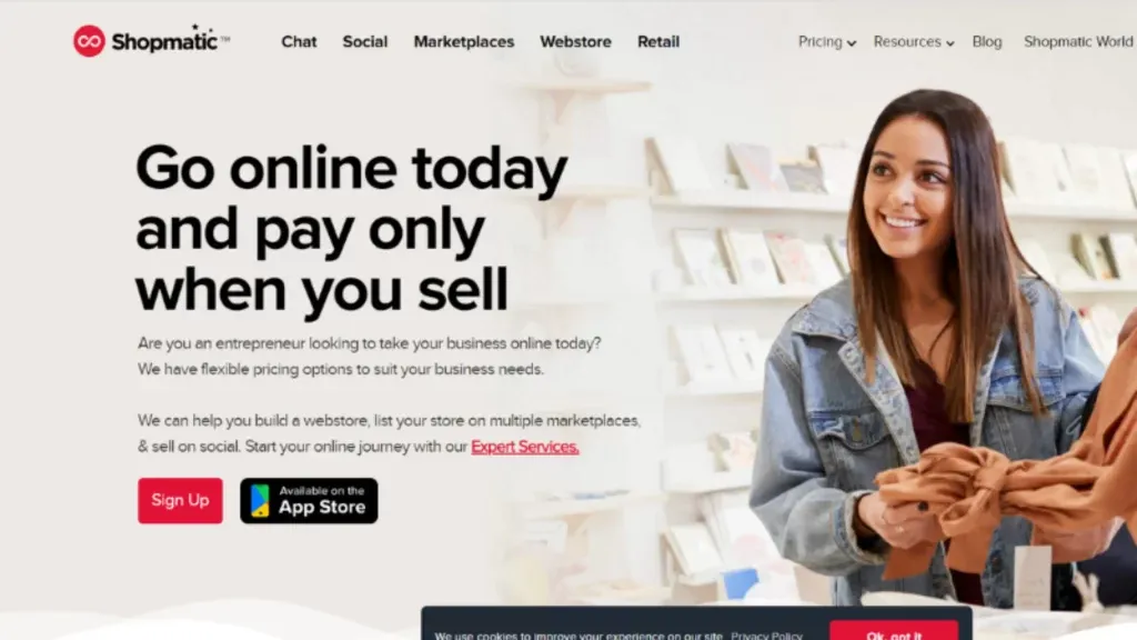 Shop-Matic App is a reseller software, where anybody can create their online store in a few minutes.