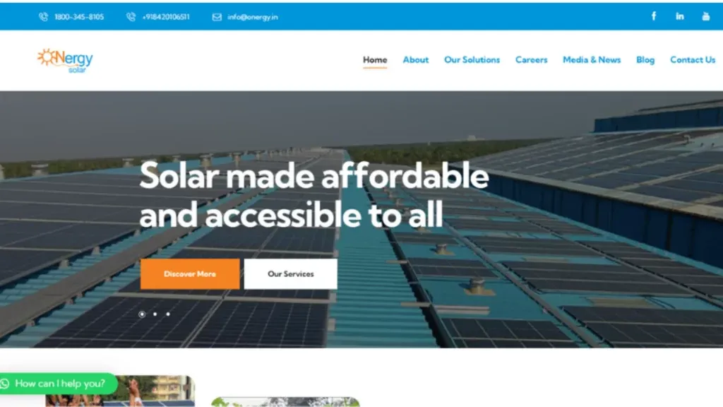 Onergy was founded by Vinay jaju, Ekta Kothari and Piyush jaju in the year 2009.