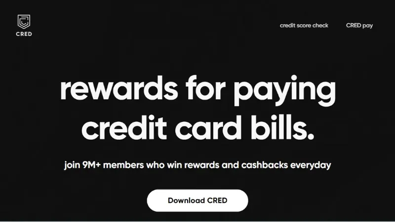 Cred - Offers Rewards for Paying credit Card Bills