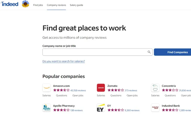 Indeed - Jobs and internship opportunities