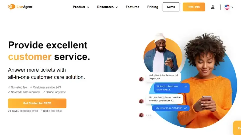 Live Agent - Customer service email management software