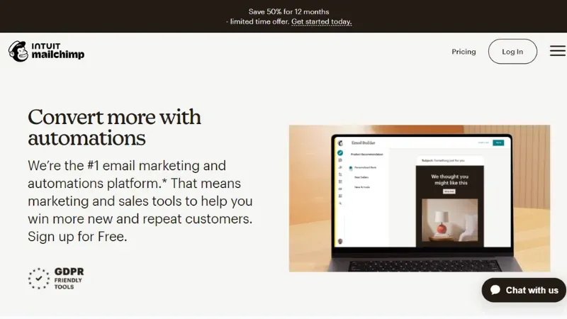 Mailchimp - Marketing automation and email marketing platform