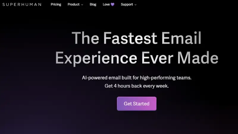 Superhuman - Unique email management platform