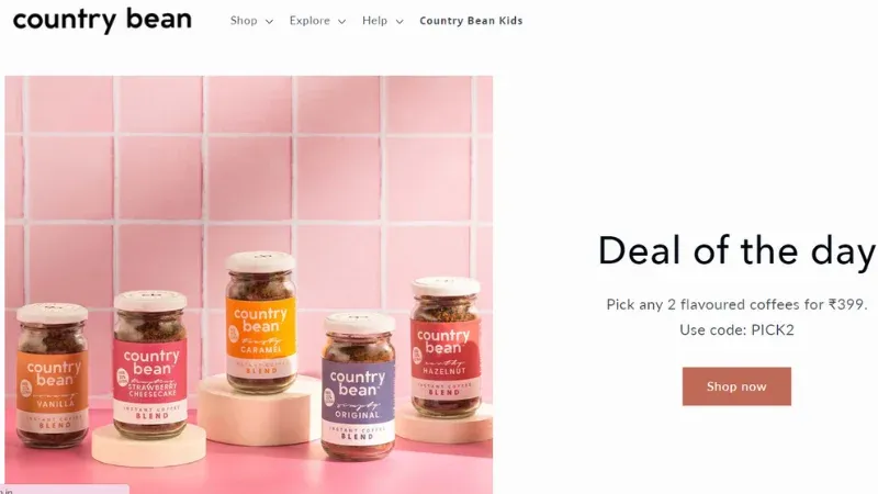 Headquarters in Kolkata Country Bean is a direct-to-consumer coffee founded by Aditi Somani Satnaliwala and Aneesh Satnaliwala.
