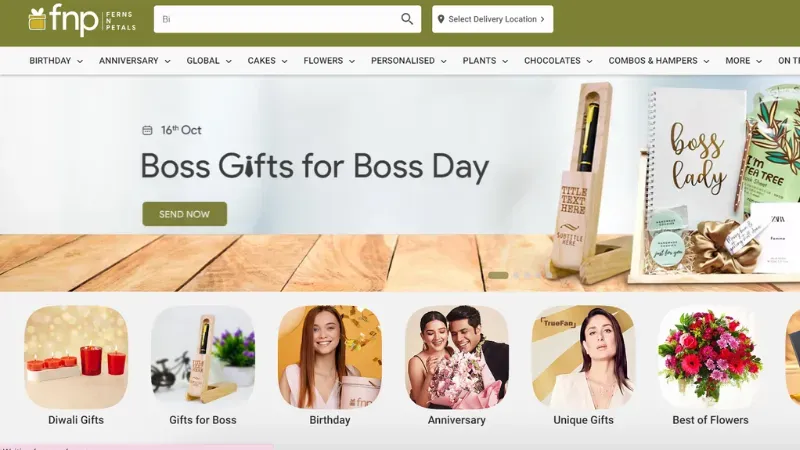 Ferns N Petals Corporate Gifting Companies in India