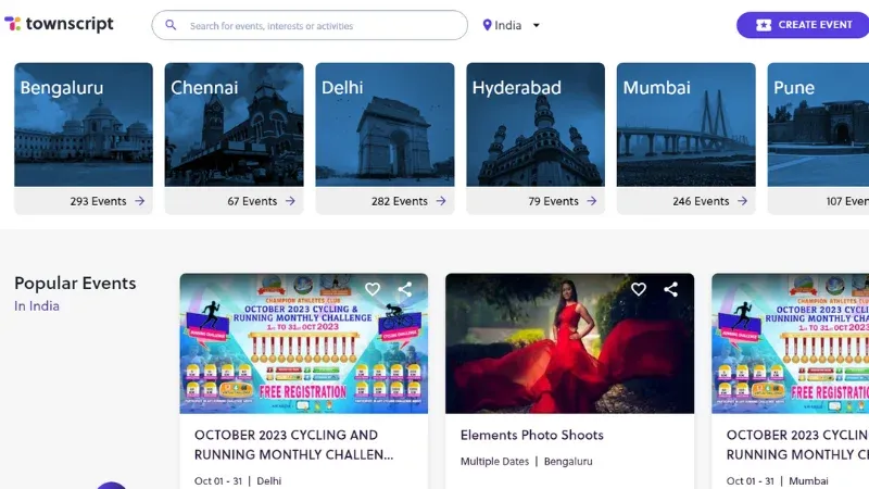 Top 10 Best Event Management Startups in India | Townscript