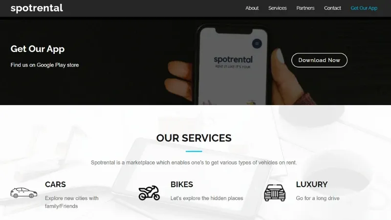 SpotRental is a Bhopal-based platform that provides self-drive urban mobility.