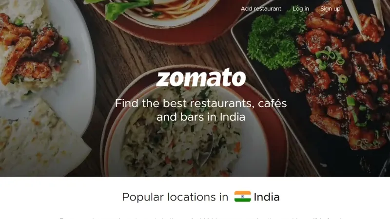 Zomato - Most Valuable Startups in India