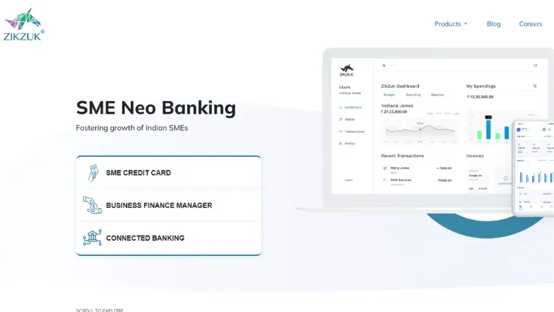 Top 10 Neo Bank Startups in India | ZikZuk
