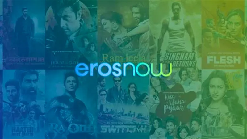 Eros Now - OTT Startups in India