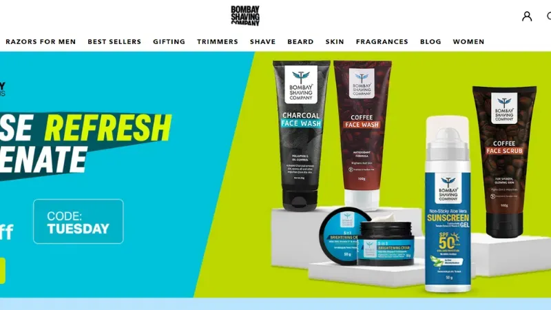 Bombay Shaving Company - Retail Startups in India