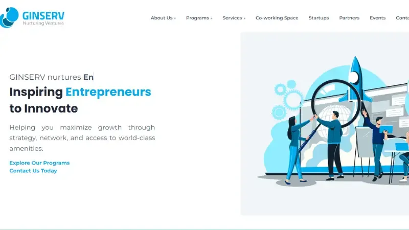 Top Startup Accelerators and Incubators in India | GINSERV