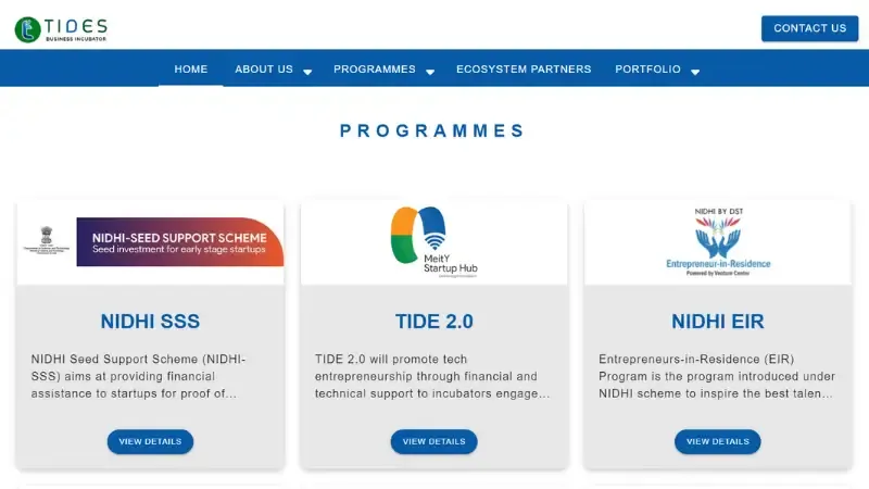 Top Startup Accelerators and Incubators in India | TIDES-IIT Roorkee