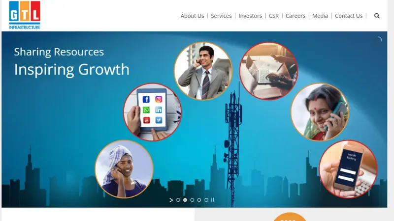 GTL Infrastructure is a Mumbai-based company founded in 2004.