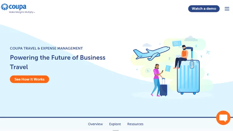 Coupa Travel - Simple Booking Platform
