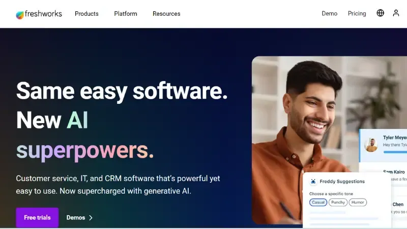 Freshworks - Comprehensive customer engagement suite