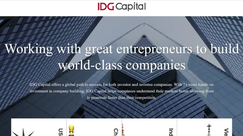 IDG Ventures - Venture Capital Funds in India