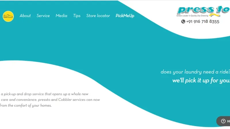 Pressto - Laundary and Dry cleaning services
