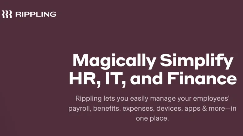 Rippling - One of the Best HR Software