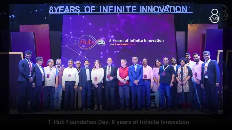 T-Hub, India's top startup incubator, marked its 8th Foundation Day on November 16 with creativity and collaborative relationships. The event, 