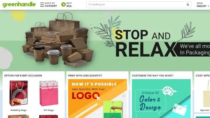 Top 10 Sustainable Packaging Startups in India | Greenhandle