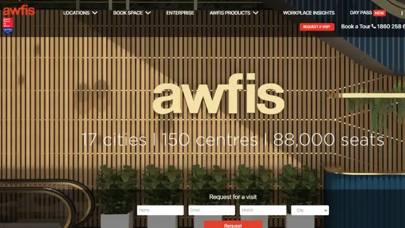 Awfis - Delhi-based coworking platform